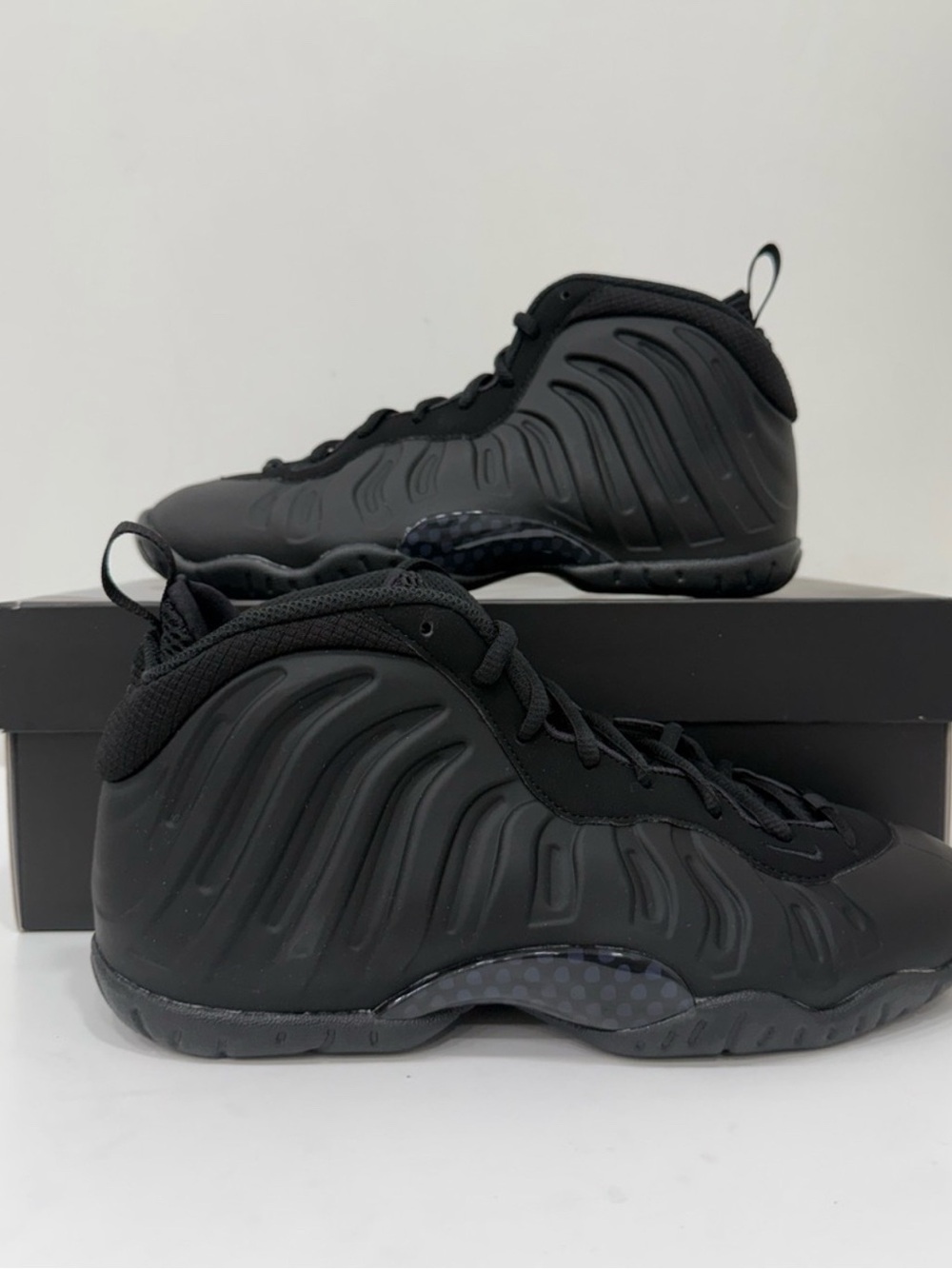 Nike Black Foamposite One High-Top Sneakers